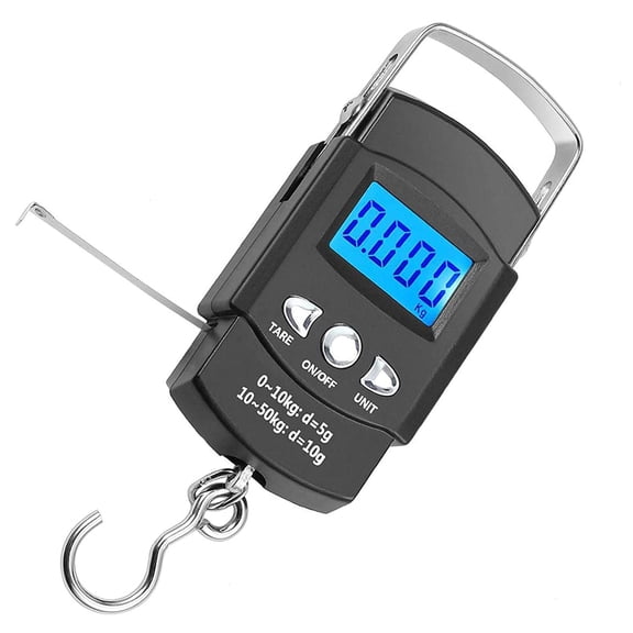 Digital Accurate Fishing Scale With Measuring Tape, Portable Handy Scale For Fishing Trips And Outdoor Adventures (Includes Wear-resistant ABS Shell)