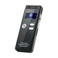thumbnail image 1 of Digital Activated Recorder with Playback Recording Device, HD Dual MIC Tape Recorder Device, 1 of 6