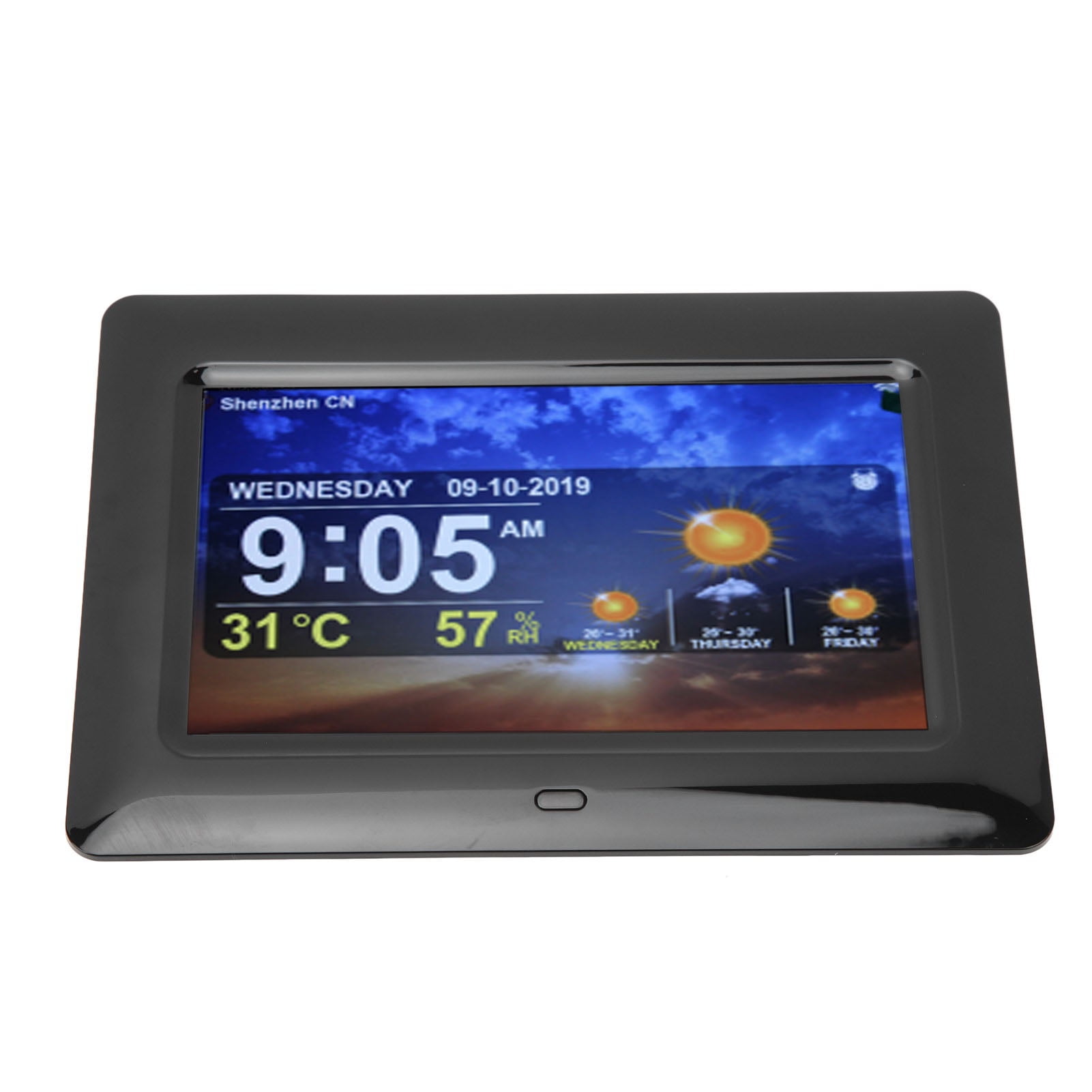 Digital Alarm Clock, 7inch Large Display WIFI Digital Clock Automatic