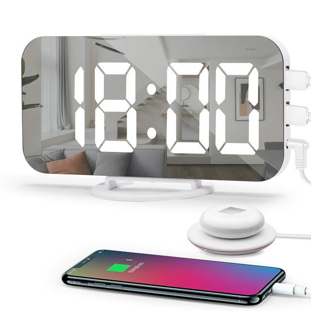 Digital Alarm Clock, Digital Clock Large Display Number, LED Electric
