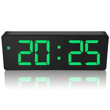 HHGBAD Digital Alarm Clock - LED Large Display, Dual Alarms ...