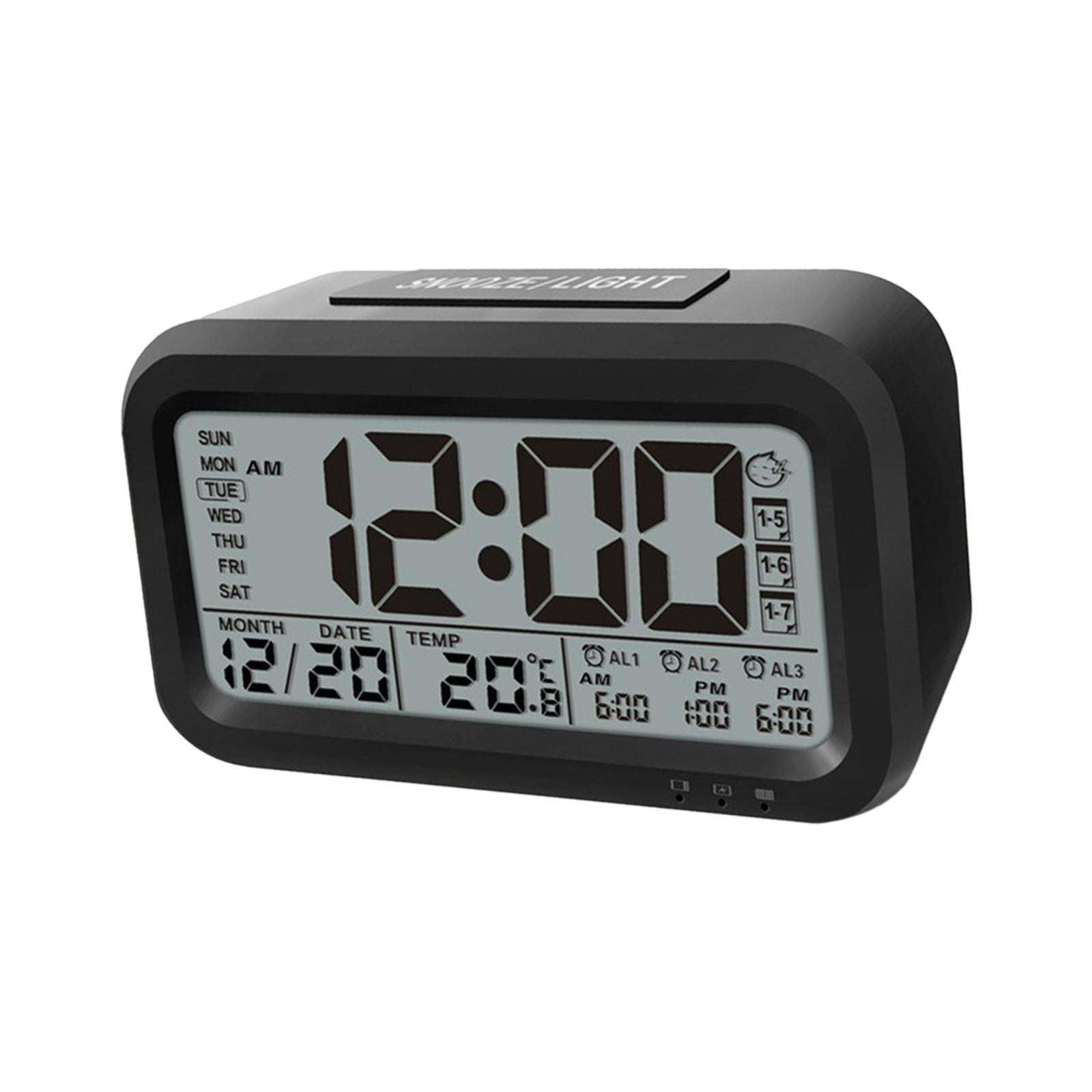 Digital Alarm Clock Electronic Desktop Clock, Sleep Timer Snooze Alarm