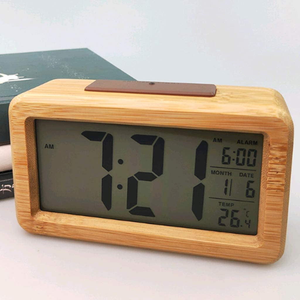Digital Alarm Clock FM Radio, Sleep Timer,Clock for Bedroom, Bedside