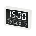 thumbnail image 1 of Digital Alarm Clock Large LED Clock with USB Charger Ports Adjust Alarm Volume 6 Level Brightness 12/24 H Snooze Digit Display Bedroom Bedside Desk, 1 of 6