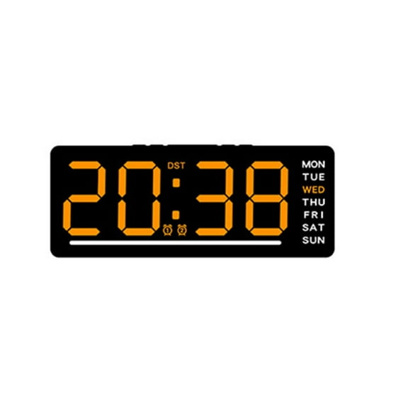 Digital Alarm Clock Multi-Function LED Display For Cars Yachts RV Home