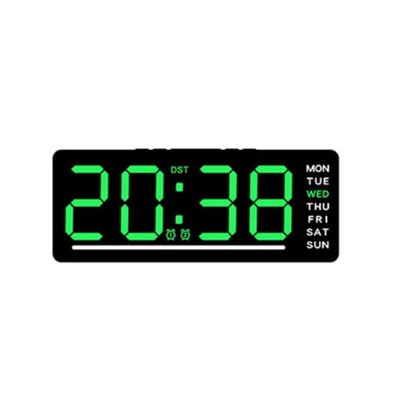Digital Alarm Clock Multi-Function Led Display For Cars Yachts Rv Home