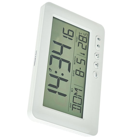 Digital Alarm Clock Table Clock Stylish LCD Digital Alarm Clock with Temperature Display Perfect for Bedroom Living Room