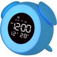 Digital Alarm Clock,Wake Up Light Sunrise Alarm Clock Dimmable Digital