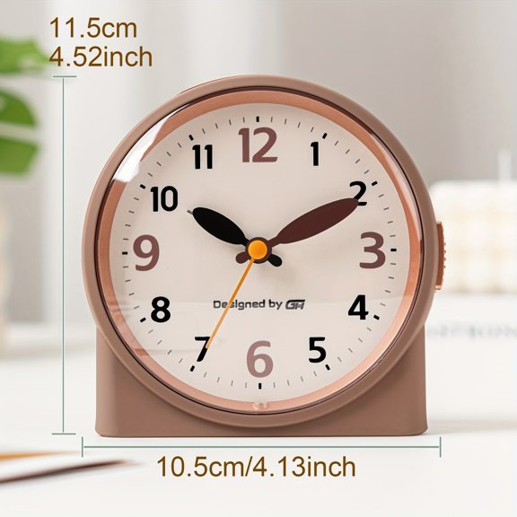 Digital Alarm Clock with Music Ringtones, Silent Operation, Bedside for Office Dorm Students