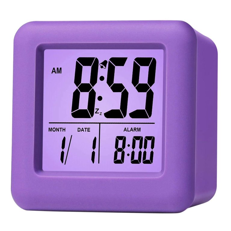 Digital Alarm Clock For Kids,battery Operated,snooze Function