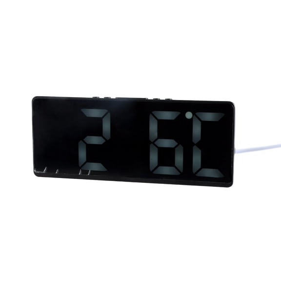 Digital Alarm Clocks for Bedrooms Electric Desk Clock with Large Number Operated Adjustable Brightness