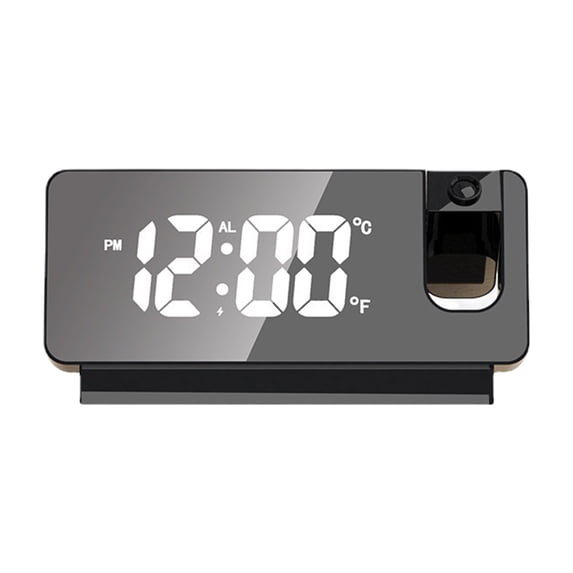 Digital Alarm Clocks with Multifunctional Led Electronic Display, Large 17.3-Inch Wall Clock for Living Room, Temperature Humidity Digital Wall Clock
