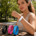 thumbnail image 1 of Digital Alarm Watch Features Silent Vibration Wake Up, Slim Bracelet Band And Clear Time Display For Everyday Wear And Travel, 1 of 6