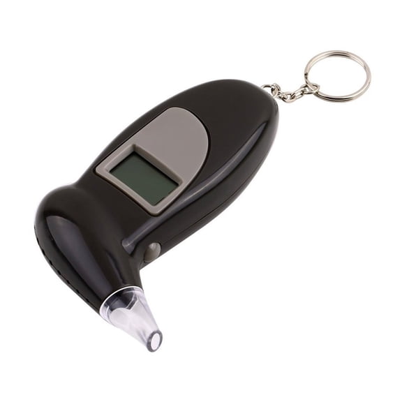 Digital Alcohol Breath Tester Breathalyzer Analyzer Detector Test Keychain With backlight ,Fast and Easy