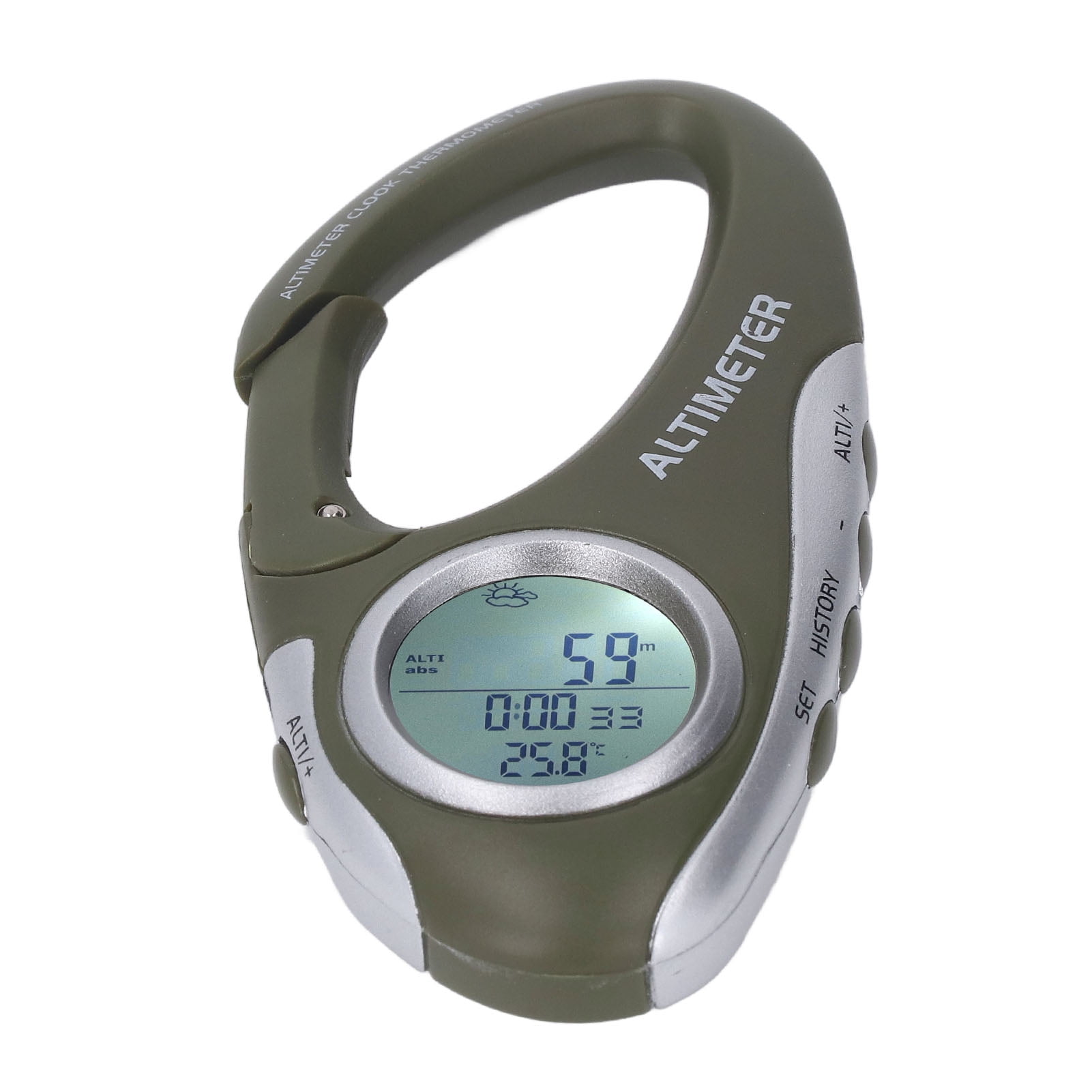 Digital Altimeter, Hook Type Easy To Carry Backlight Azimuth Sensing