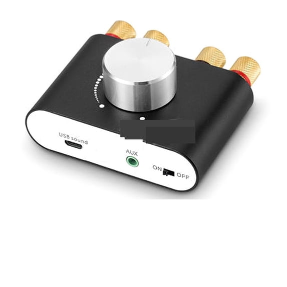 Digital Amplifier Hifi Stereo Home Receiver Power AMP Bluetooth 5.0 Sound Amplifiers ,Bass & Treble Control