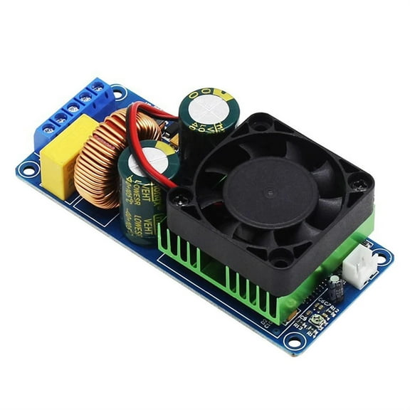 Digital Amplifier Module 500W Mono Channel High Frequency Audio Amp Board with Speaker Protection Sound System Component ,Bass & Treble Control