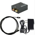 thumbnail image 1 of Digital to Analog Converter DAC Digital SPDIF Optical to Analog L/R RCA Converter Toslink Optical to 3.5mm Jack Audio Adapter for PS3 Xbox HD DVD PS4 Amps Apple TV Home Cinema, 1 of 9