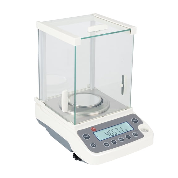 Digital Analytical Balance Scale 0.0001g High Precision Lab Electronic Analytical Balance Scale Scientific Laboratory Scales 120g/0.1mg