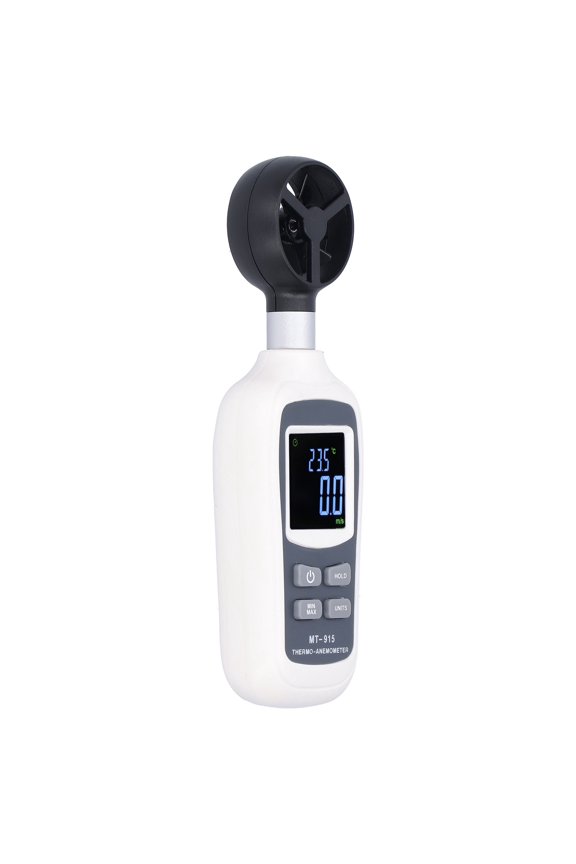 Digital Anemometer Handheld Wind Speed Gauge Meter Compact Air Flow Velocity Velocity Tester