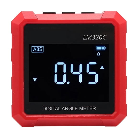 Digital Angel Meter Relative & Absolute Angle Measurement 3 Side Magnetic Electronic Goniometer ,Versatile Applications