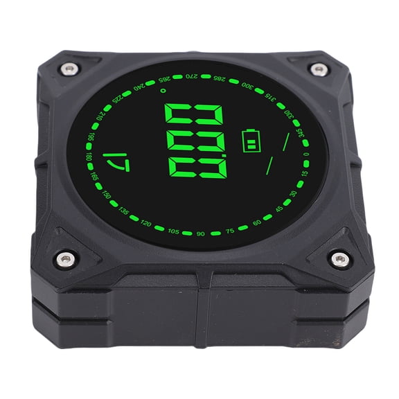 Digital Angle Finder Cube Inclinometer High Accuracy Electronic Gauge and Single Side Strong Magnetic Protractor Level Measuring Tool for Table Saw Miter Woodworking, 2.56x2.56 in / 6.5x6.5 cm