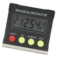 Digital Angle Finder Gauge High Accuracy 4 Botton Electronic Level and