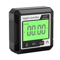 Digital Angle Finder Magnetic Angle Gauge Lcd Level Tool Protractor Inclinometer