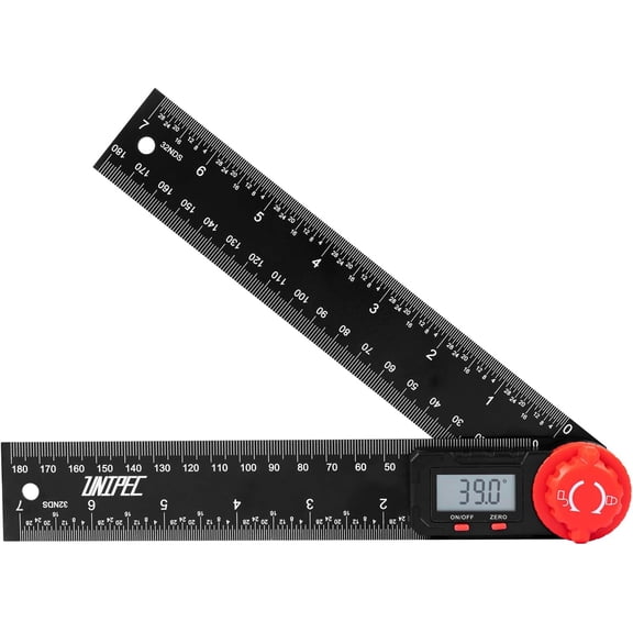 Digital Angle Finder Protractor, Angle Finder Ruler, 7inch 200mm, Angle Measuring Tool for Woodworking,Carpenter,Construction,DIY Measurement