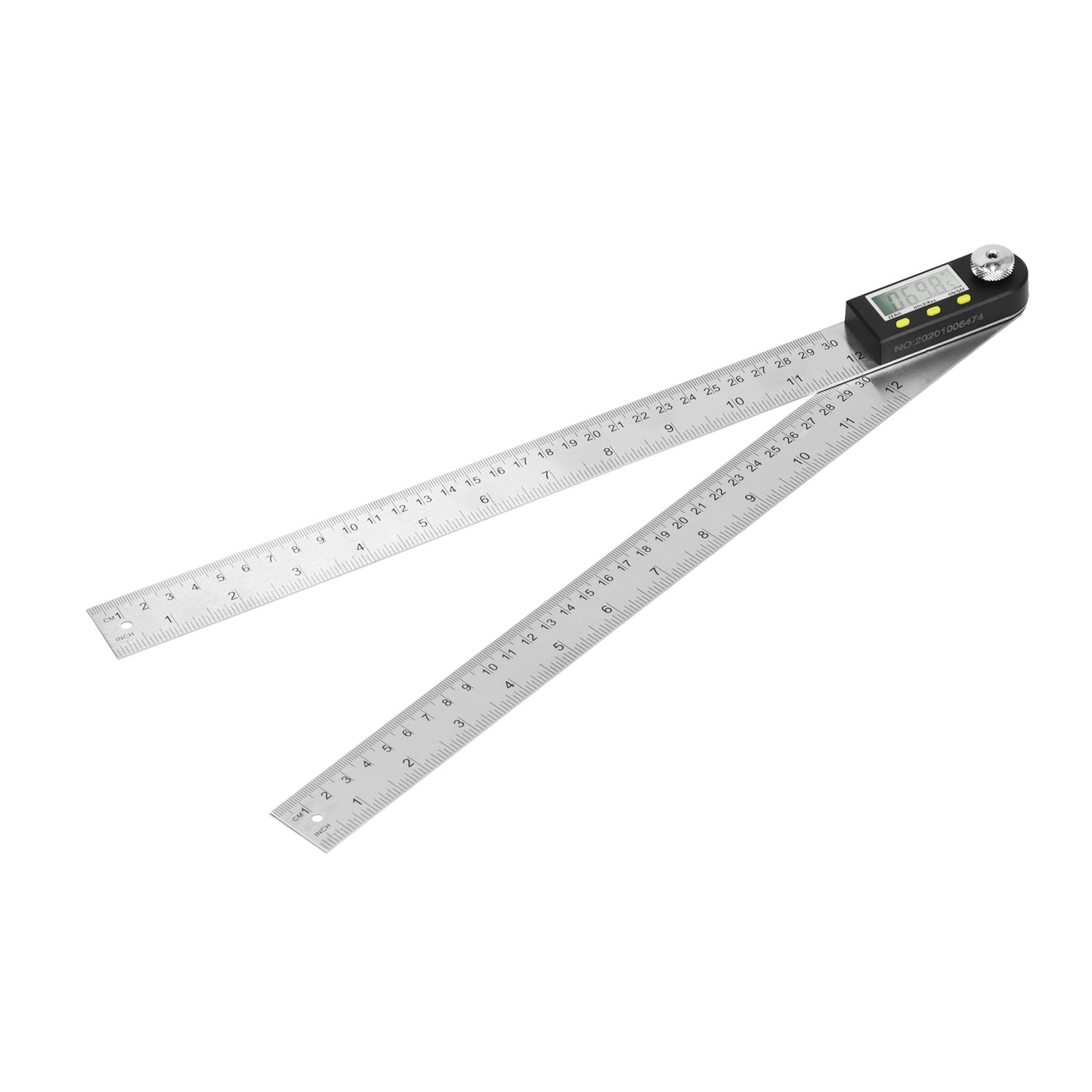 Digital Angle Finder Ruler 200500mm, 2 In 1 Goniometer Protractor