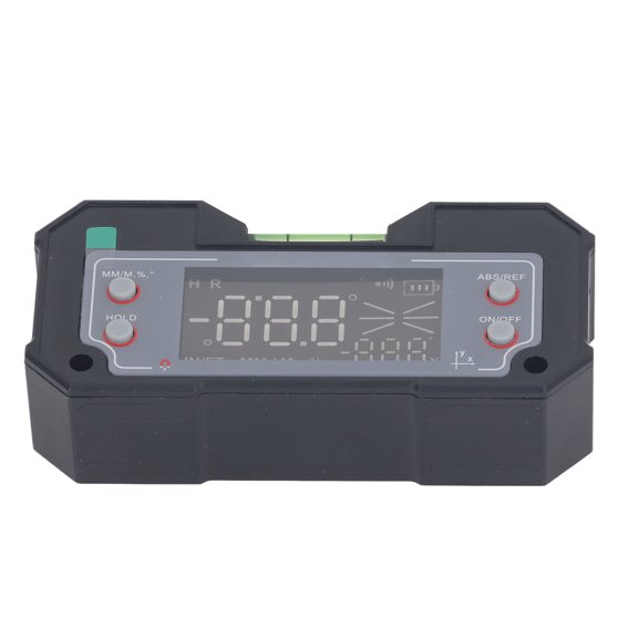 Digital Angle Gauge 4x90 Inclinometer Magnetic Level Finder Protractor for Precision Measurement, 0.1 Resolution