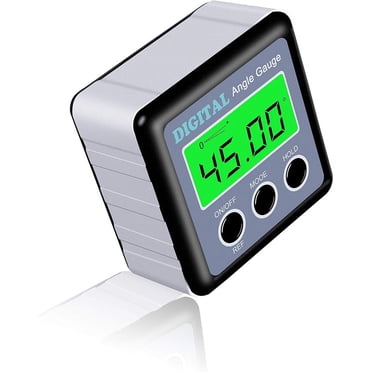 Digital Level Protractor Inclinometer, Level Angle Meter Angle Finder Level Box Angle Measuring Tool With Magnetic Base For Carpentry,Building