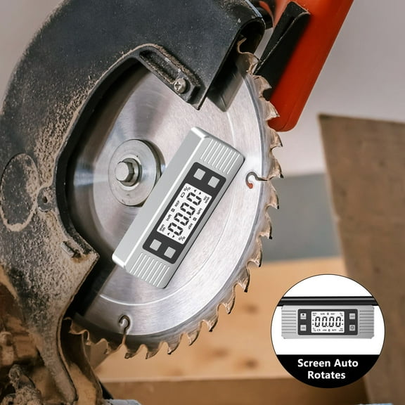 Digital Angle & Slope Measurement Gauge (Precision Level Tool, Slope Finder), Jd11 Digital Angle And Slope Measurement Tool, Precision Adhesion For Woodworking And Diy, Meiiso