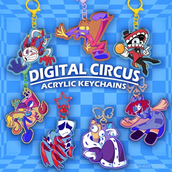 Digital Animation - Character Keychain RANDOM 1 PACK