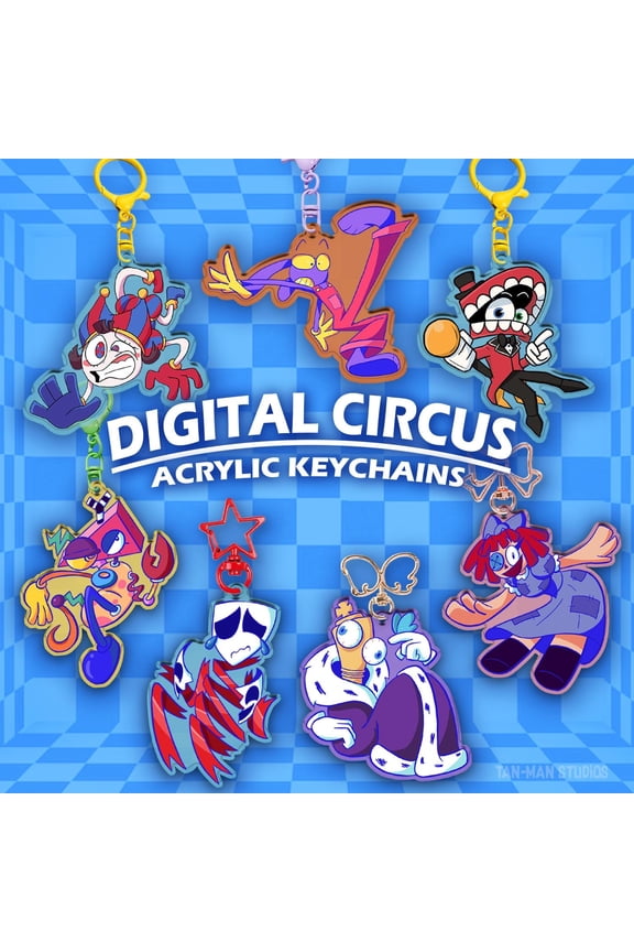 Digital Animation - Character Keychain RANDOM 1 PACK