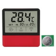 Digital Aquarium Thermometer High Accuracy High Temperature Alarm LED