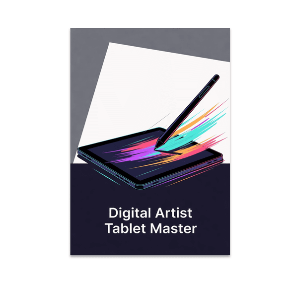Digital Artist Tablet Master - Digital Art Enthusiast - 13x19 Poster Print