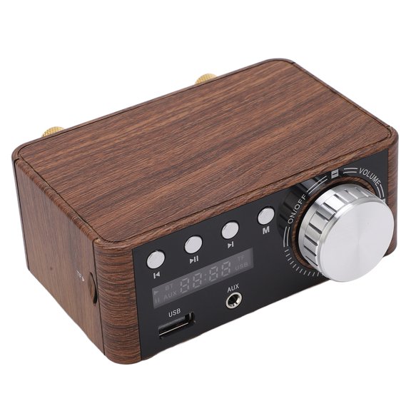 Neyseki Digital Audio Amplifier Small Memory Card Player HIFI Stereo AMP USB Bluetooth 5.0 50W x 2