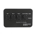 thumbnail image 1 of Digital Audio Sound Machine AUX IN/OUT BT Connection Dual Mic Inputs Karaoke Sound Mixer for Karaoke Smart TV PC Speaker, 1 of 9