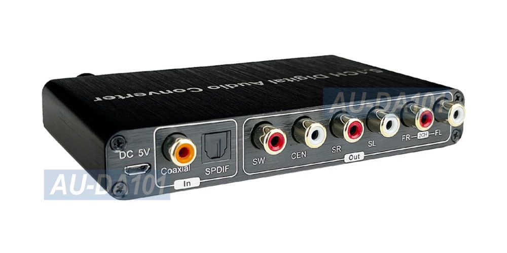 Digital Audio To Analog Surround Sound Extractor