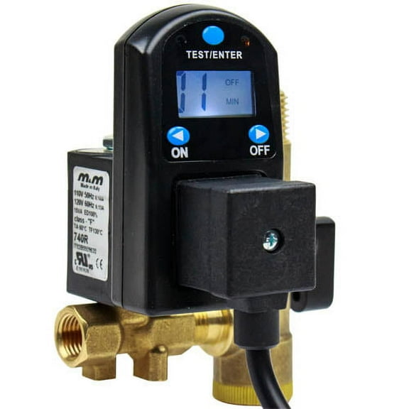 Digital Automatic Electronic Air Compressor Tank Drain Valve Moisture Timer 110v
