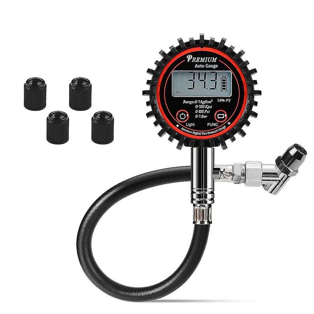 Digital Automotive Tire Air Pressure Gauge With High Level Accuracy