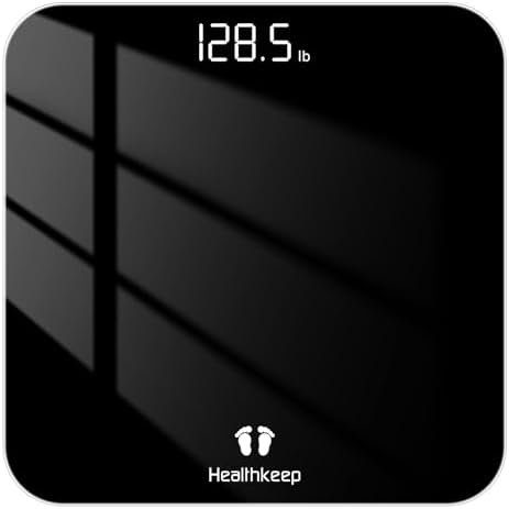 Digital Bathroom Scale 400 Pound 180 Kilogram LED Display