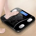 thumbnail image 1 of Digital Bathroom Scale for Body Weight,Bluetooth Smart Weighing Scale,Professional BMI  Highly Accurate Digital Weighing Machine(Batteries Not Included), 1 of 7