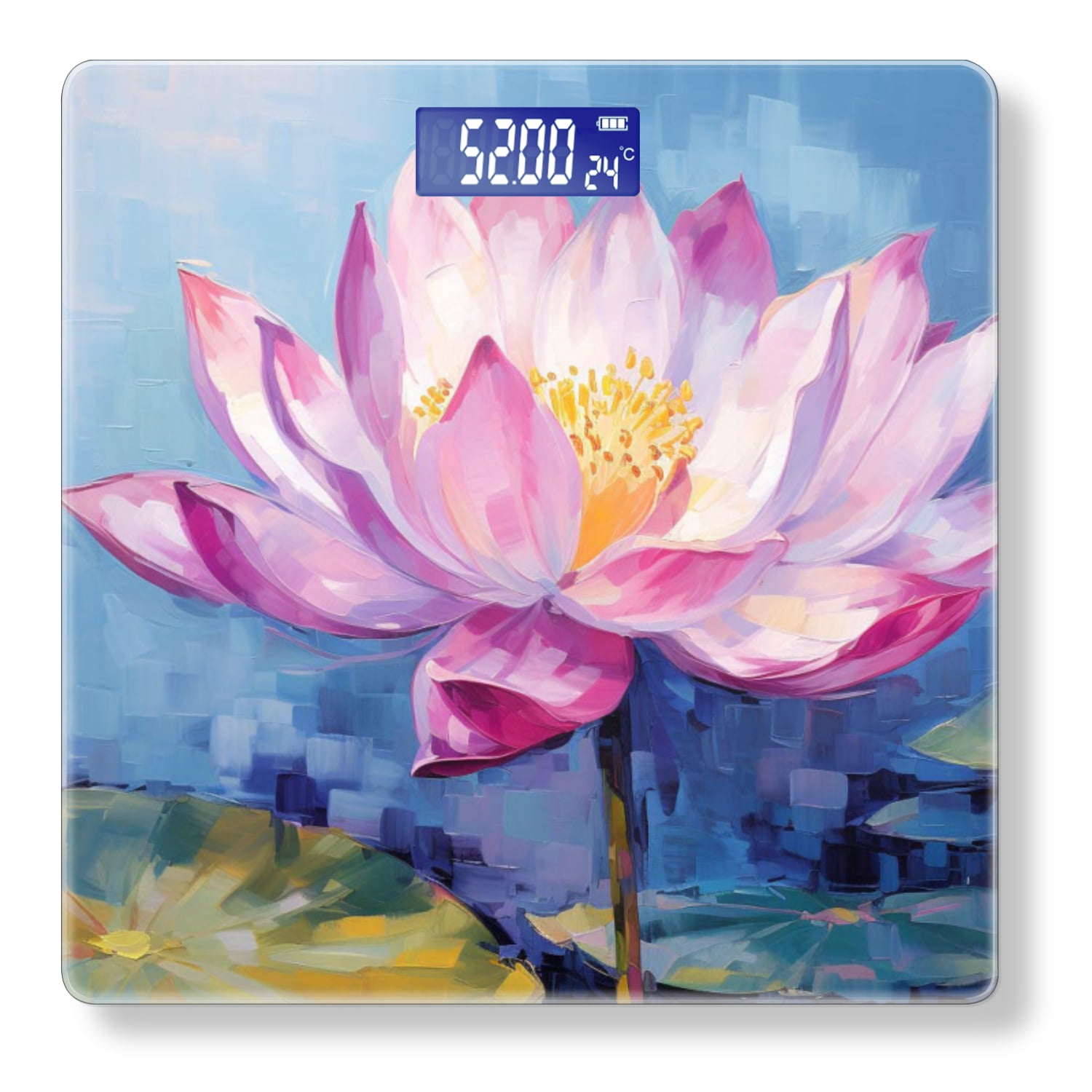 Digital Bathroom Scale with Large LCD Display,High Capacity Scale 400 ...