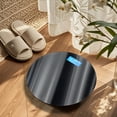 thumbnail image 1 of Digital Bathroom Scale USB Rechargeable Glass Body Weight Scale with Temperature Display, 180kg Capacity, 1 of 5