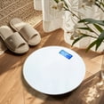 thumbnail image 1 of Digital Bathroom Scale USB Rechargeable Glass Body Weight Scale with Temperature Display, 180kg Capacity, 1 of 5