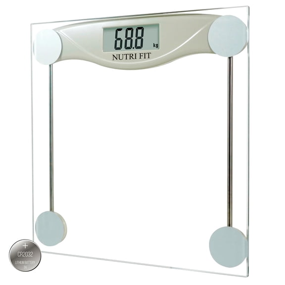 Digital Bathroom Scale for Body Weight, Precision Weighing Scale for Weight Loss, High Accuracy Measurements, 330 Pounds, Step on Technology