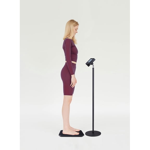 Digital Bathroom Scale with Large Backlit LCD Display, High Accuracy Body Weight Scale for Adults, 440 lb Capacity, Auto-Off Function