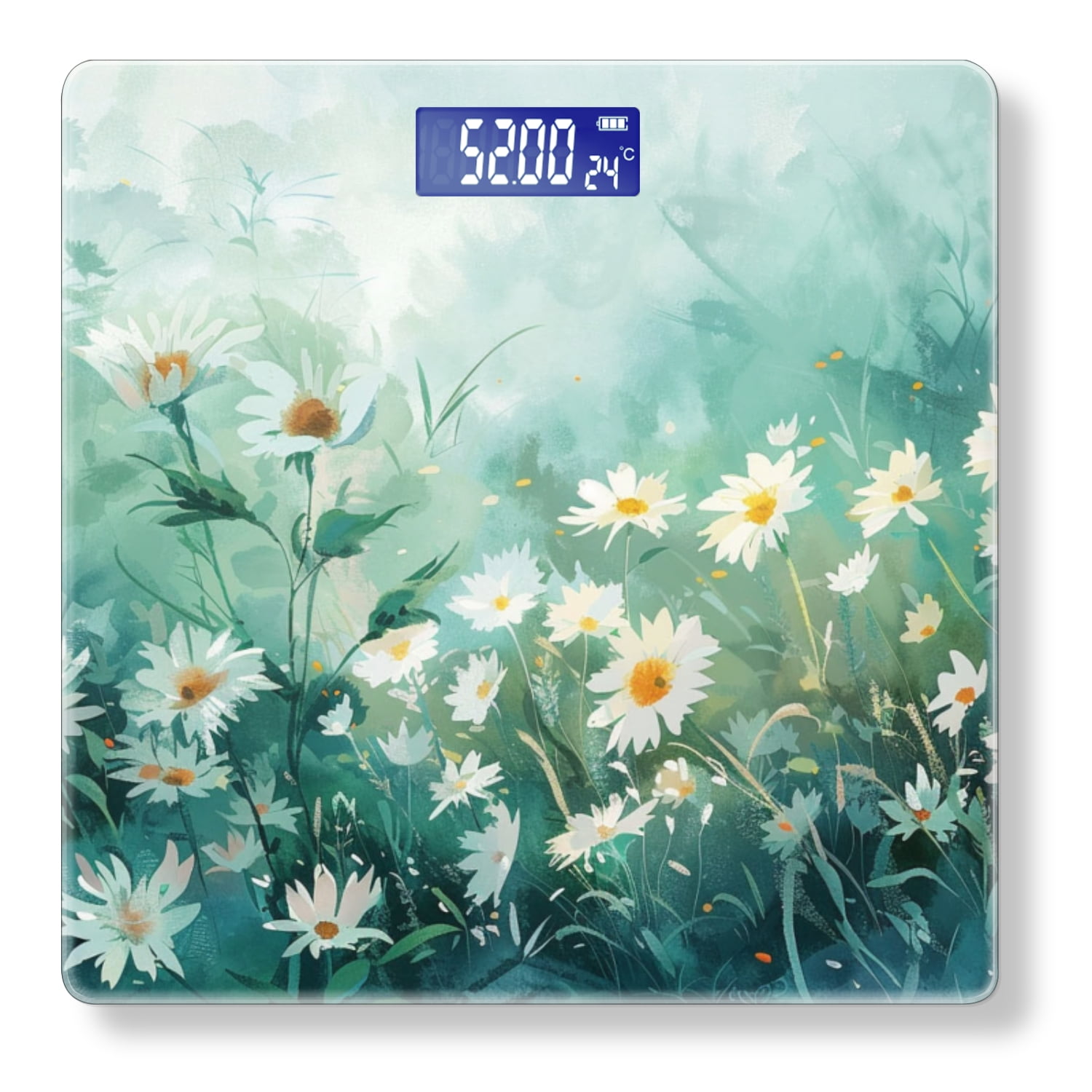 Digital Bathroom Scale with Large LCD Display,High Capacity Scale 400 ...